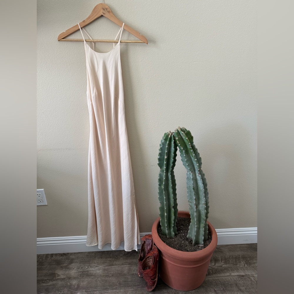 A New Day Cream Sleeveless Dress